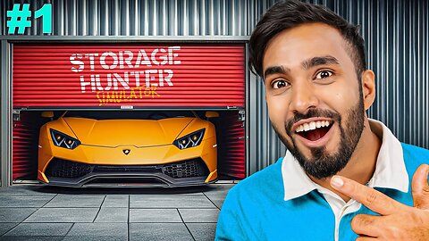 My First Day In Storage Wars | Storage Hunter Simulator #1