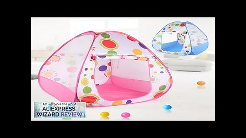 Children'S Pop-Up Game Tent Sunflower Game Indoor And Outdoor Games Tent House Review