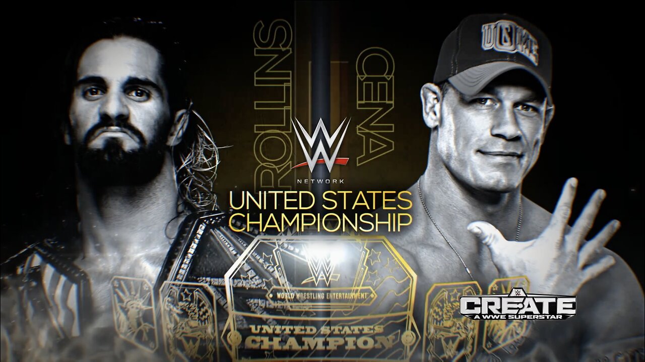 Seth Rollins vs John Cena - Night of Champions 2015 (Full Match)