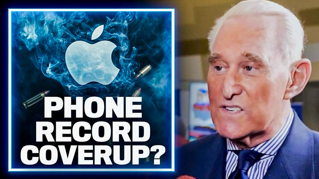 Roger Stone Calls Out The Deep State and Apple for Coverup Operations in Wake of Butler, PA Assassination Attempt on President Trump!