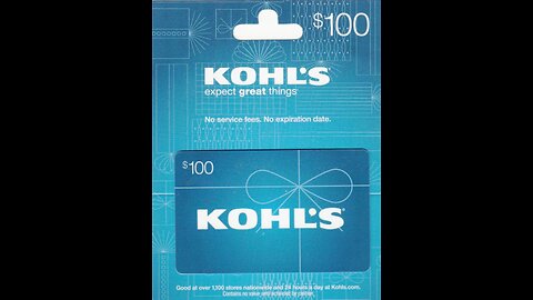 Kohl’s Gift Card: The perfect gift for anyone!