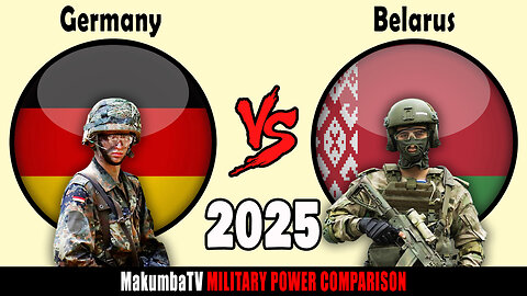 Germany vs Belarus 2025 | Military Power