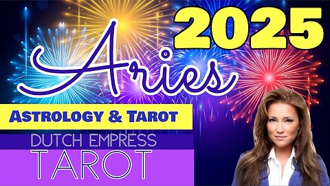 ARIES ♈️ 2025 ASTROLOGY & TAROT SPECIAL 🥂🎆.💕 HAPPY NEW YEAR ARIES!