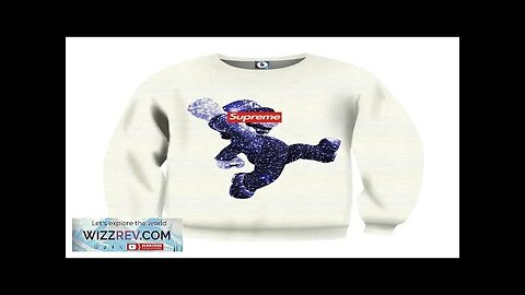 Super Mario Collab Supreme Dope Streetwear Design Sweatshirt Review