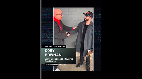 Cory Bowman for Cincinnati Mayor