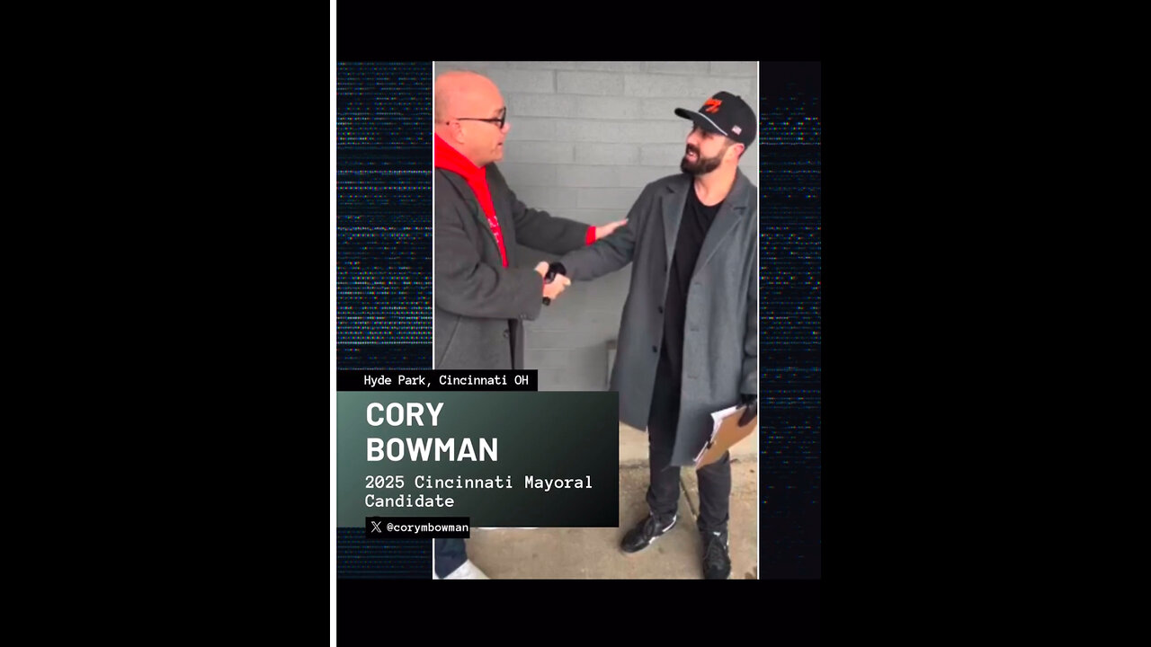 Cory Bowman for Cincinnati Mayor