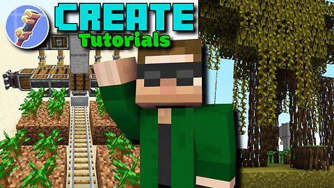 Minecraft Create Mod: Ultimate Tree Farm Tutorial