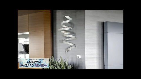 Silver Metal Wall Sculpture Indoor/Outdoor Metal Wall Art Metallic Home Review