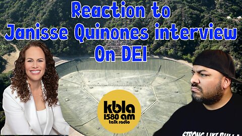 Reaction to Janisse Quinones radio interview on DEI