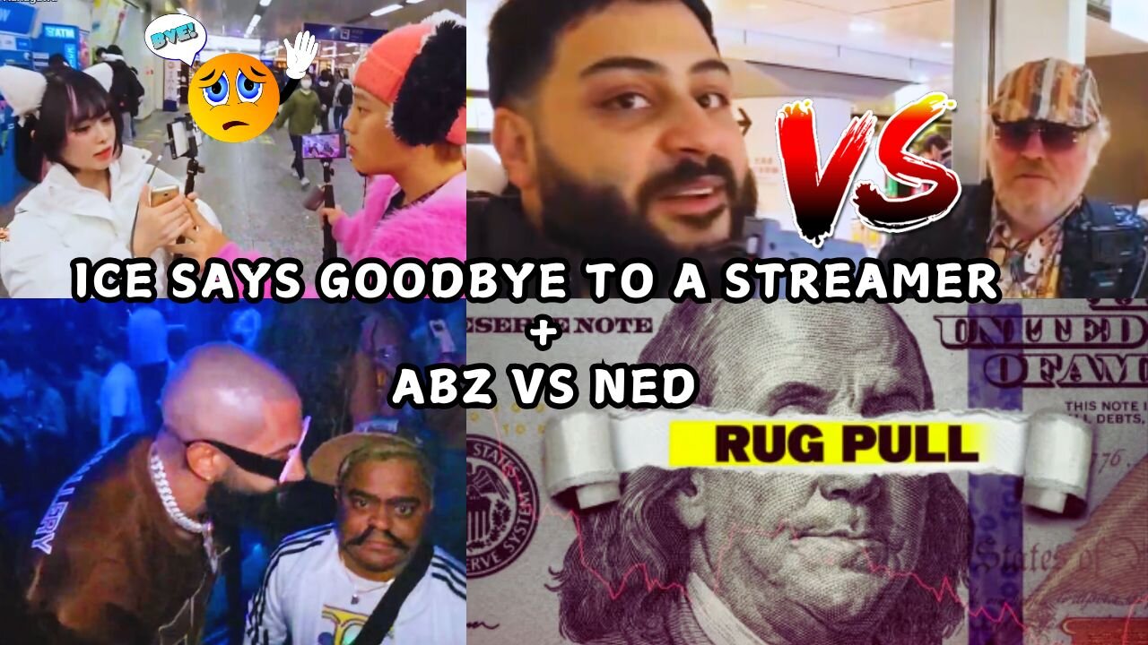 ICE SAYS GOODBYE TO A STREAMER + ABZ VS NED! #iceposeidon #fousey #deepak #dubai