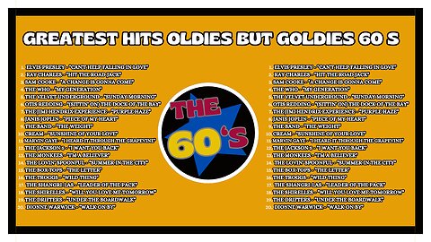 Golden Oldies Greatest Hits Of 60s - 60s Music Hits - Best Old Songs Of All Time2
