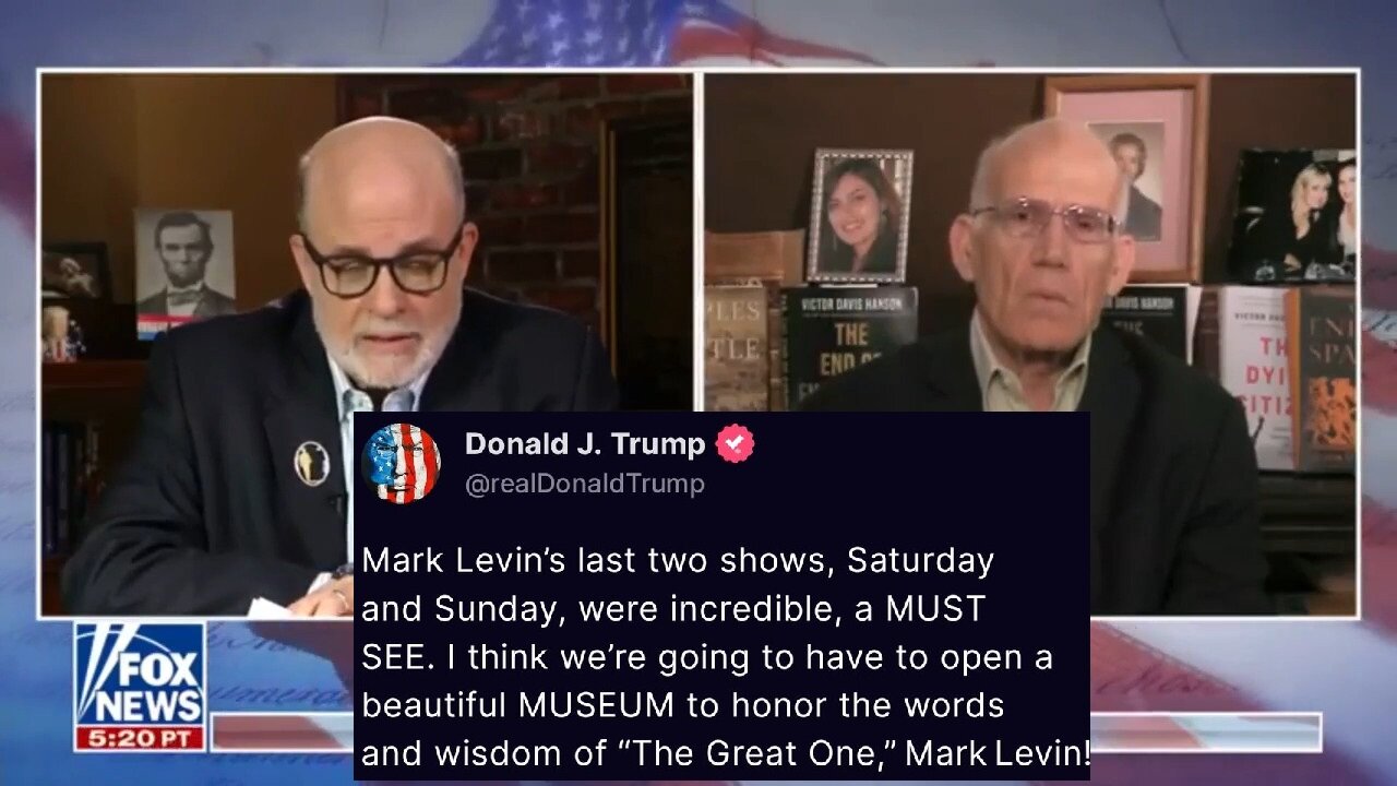 Mark Levin 2/23 Sunday Monologue & Conversation w/ Victor Davis Hanson on Saving America