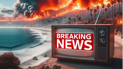 Breaking News - California Fire - Help from Above