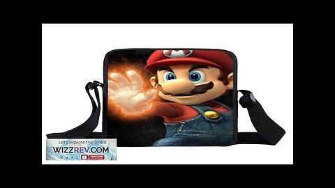 Super Mario Cool Fire Gloves Iconic Posture Cross Body Bag Review