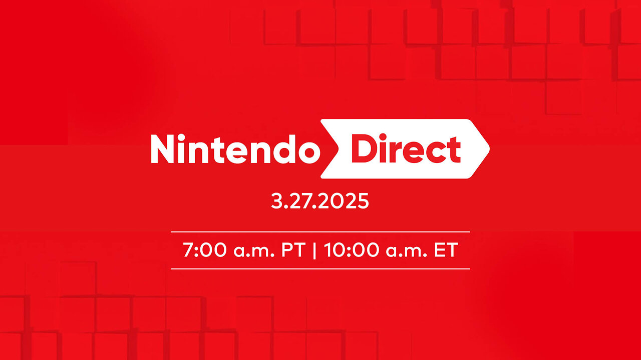 [Live Reaction] Nintendo Direct (3.27.25)