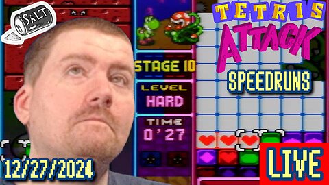 [Tetris Attack] Friday Night Salt Mines: Figuring Out What the Game Wants Edition, Doods!