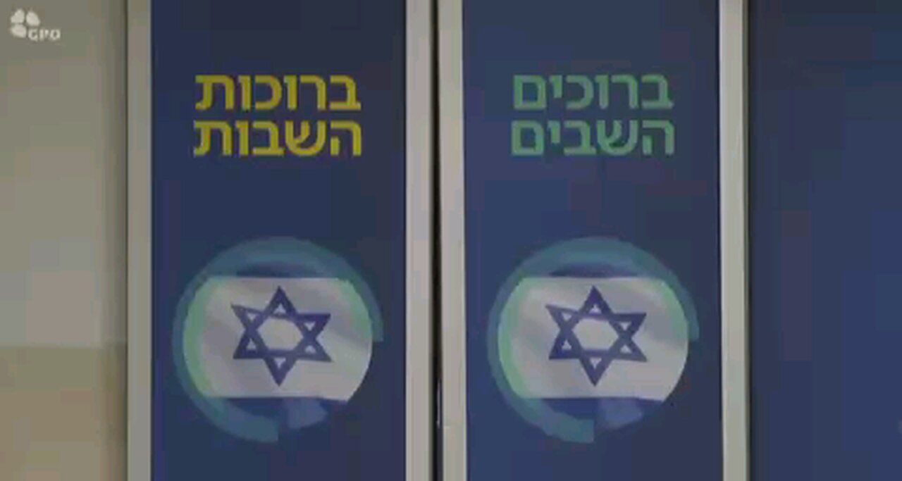 Hostages are reunited with their families at the hospital in Israel