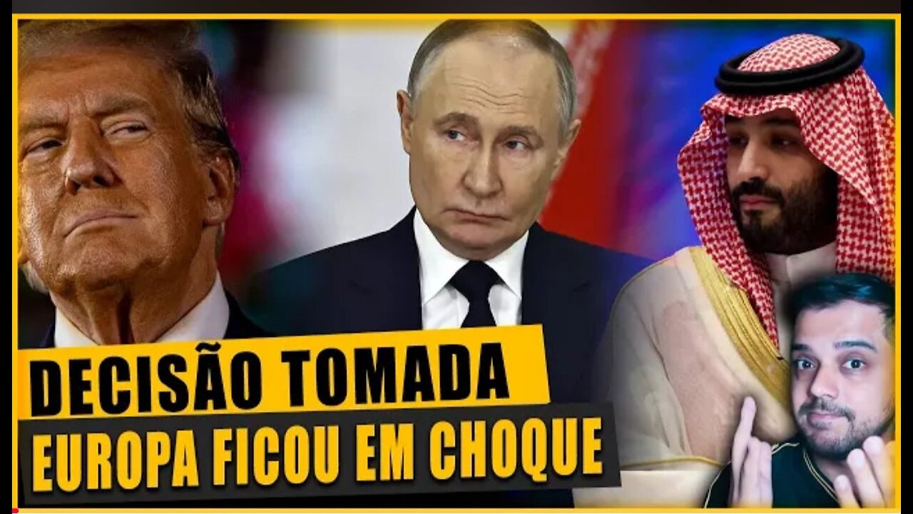 Líderes Europeus CHOCADOS e DESESPERADOS com Decisão de TRUMP