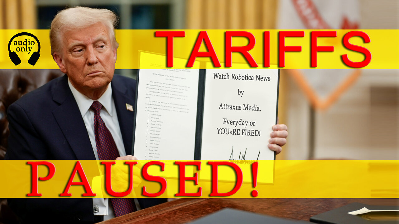 Trump Pauses Tariffs! Day After April Fools