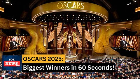 Oscars 2025: Biggest Winners in 60 Seconds!