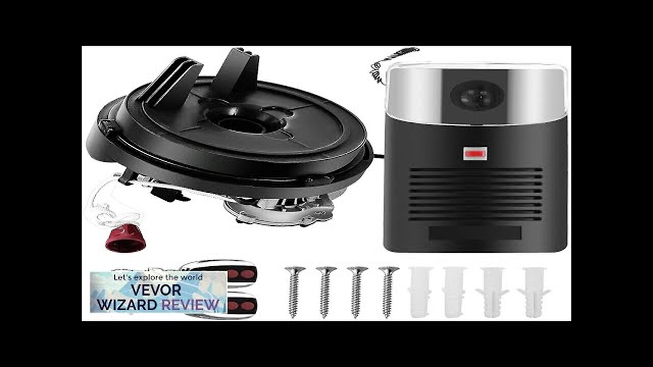 VEVOR Garage Roller Door Opener 250 N Lift Force 164 ft Remote Review