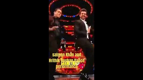 Salman Khan and Hrithik Roshan Dance Performance