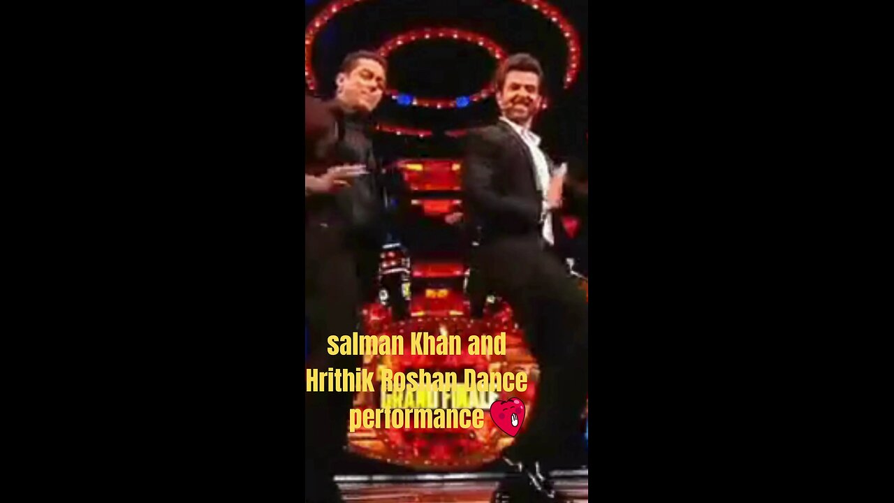 Salman Khan and Hrithik Roshan Dance Performance