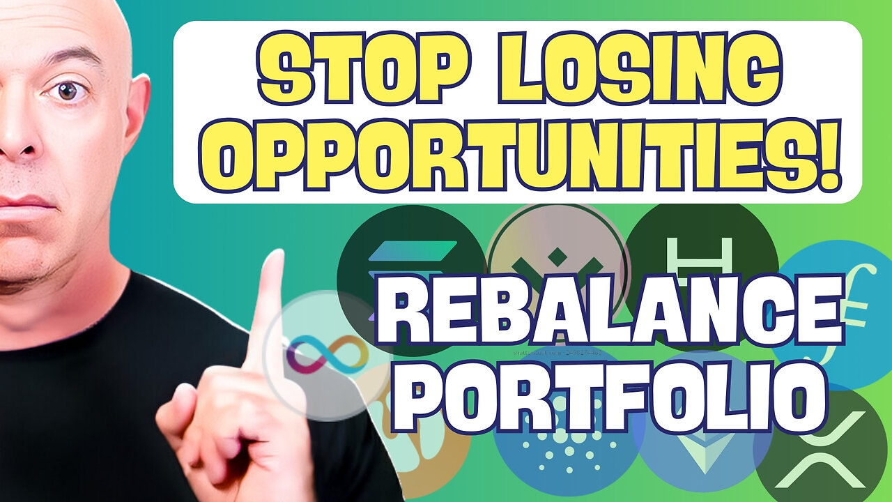 Rebalance your crypto like a pro – because missed opportunities are more expensive than you think!