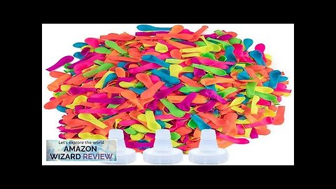 1700 Pack Water Balloons with Refill Hose Nozzle Eco-Friendly Latex Balloons Review