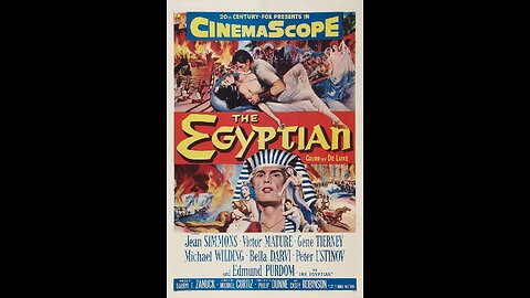 The Egyptian (1954) | Directed by Michael Curtiz and Darryl F. Zanuck