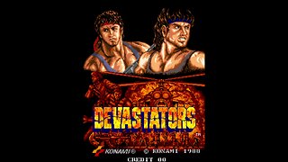 Devastators, Arcade Game, Konami 1988, Longplay Playthrough