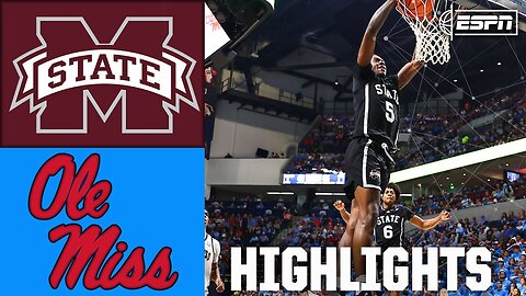 Mississippi State Bulldogs vs. Ole Miss Rebels Full Game Highlights ESPN