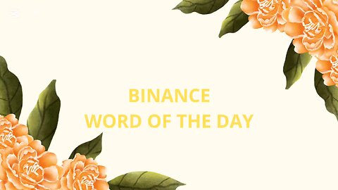 Binance Word of the Day. Theme: Binance VIP. 02/20/2025