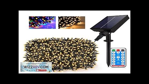 LED Outdoor Solar String Lights Lawn Christmas Fairy Light Waterproof Solar Powered Review