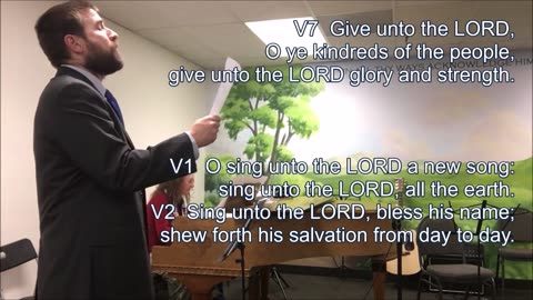 Psalm 96 Faithful Word Baptist