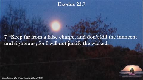 Exodus 23:7