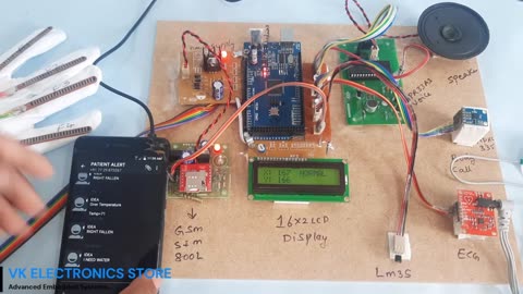 IoT Based Automated Paralysis Patient Healthcare System ESP32 & GSM