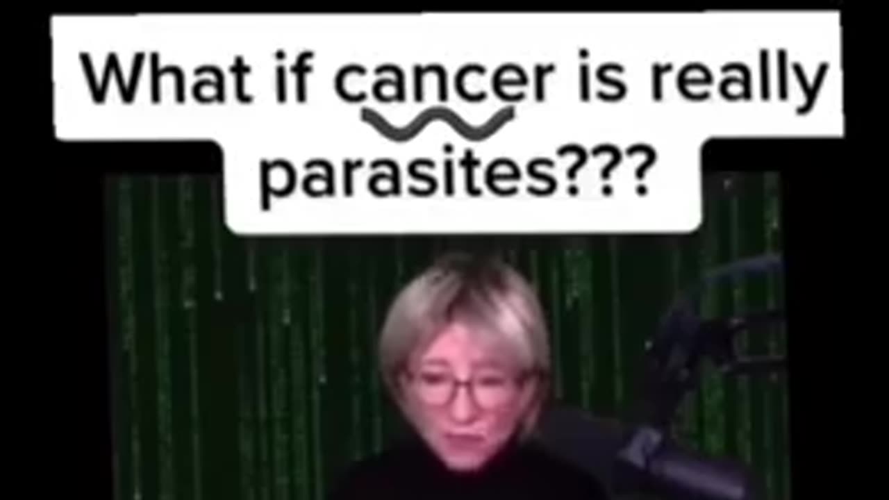 Do they already know that Parasites cause Cancer