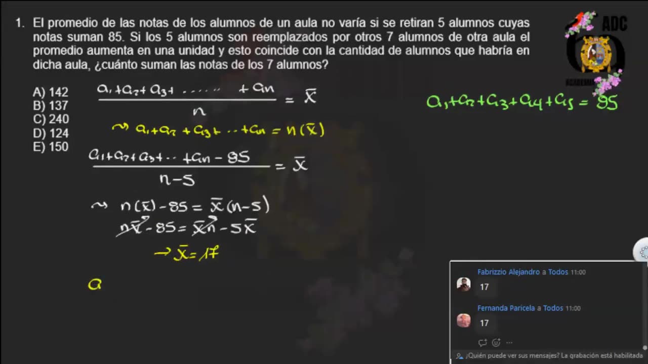 ADC SEMIANUAL 2023 | Semana 20 | Aritmética