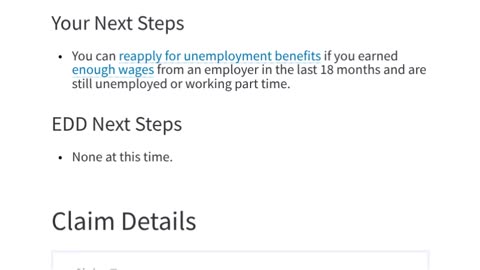 California EDD owes me $2500 for unemployment