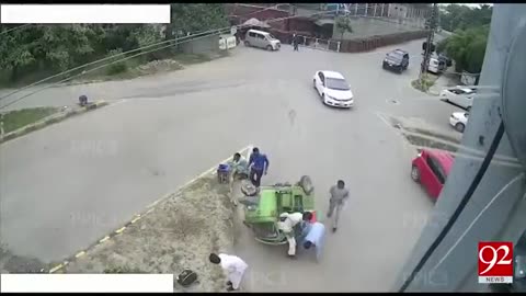 Live Road Accident