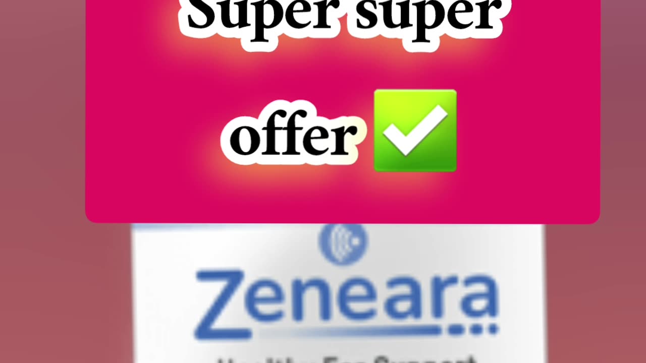 Zeneara Supplements For hearing problem solution