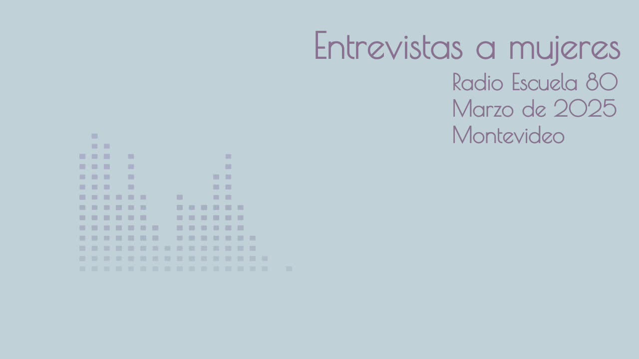Entrevistas a mujeres