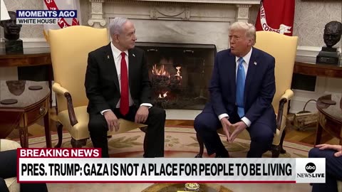 President Trump: 'Everyone Should Be Relocated from Gaza