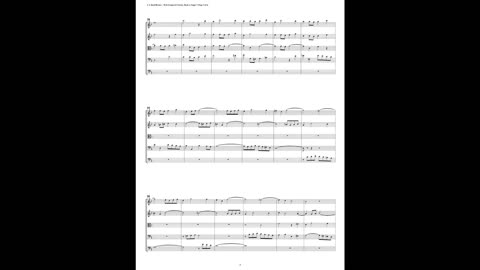 J.S. Bach - Well-Tempered Clavier: Part 2 - Fugue 07 (String Quintet)