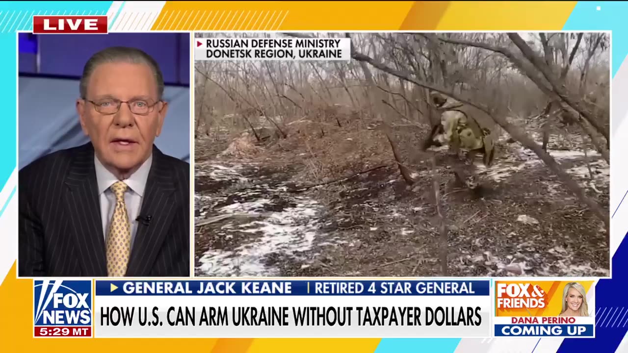 How U.S. can arm Ukraine without taxpayer dollars