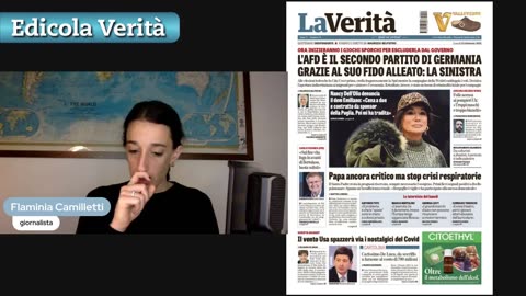 🔴 Edicola Verità, la rassegna stampa de "LaVerità" del 24.02.2025