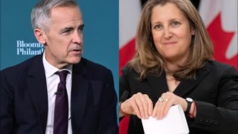 Chrystia Freeland & Mark Carney, Khazarian banksters/Nazis, John Bosnitch on Canada's Mafia nobility