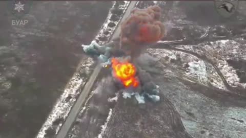 💥🤩 Epic detonation of ammunition of the Russian "Grad"