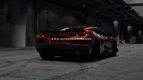 Cinematic Commercial for Corvette C8 ZO6 2023 by